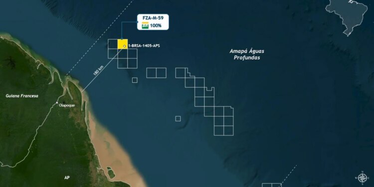 Petrobras anuncia nova descoberta de petróleo na Bacia Foz do Amazonas